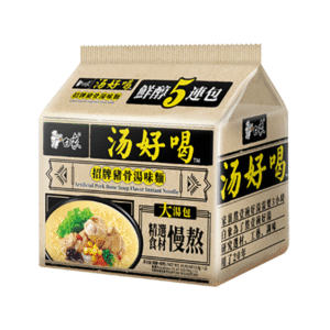 白象汤好喝招牌猪骨汤味面 5袋x113g