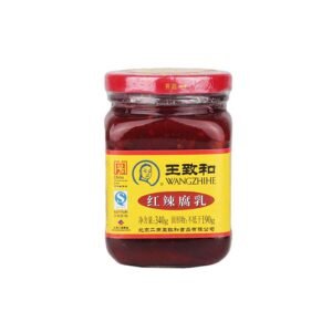 王致和红辣腐乳 340g