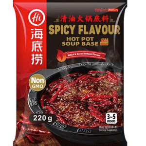 海底捞麻辣清油火锅底料 220g