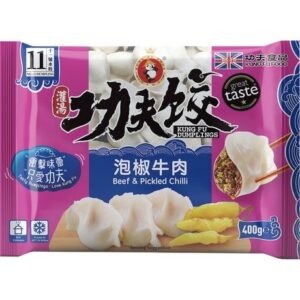 功夫泡椒牛肉水饺（400g）
