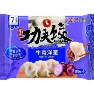 功夫牛肉洋葱水饺（400g）